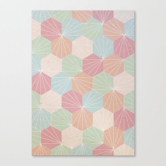 Pastel Canvas Print