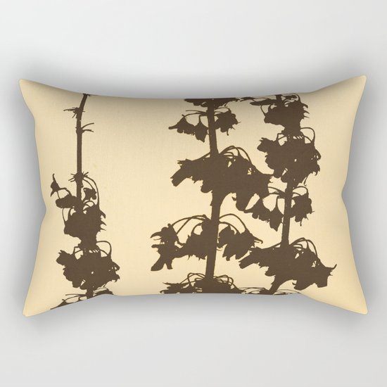 Florales · plant end 4 Rectangular Pillow