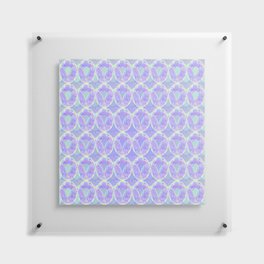 Sweet donuts pattern Floating Acrylic Print