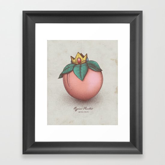Regius Fructus Framed Art Print