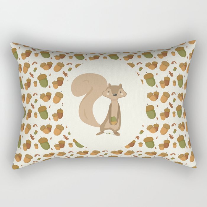 Squirrel Rectangular Pillow