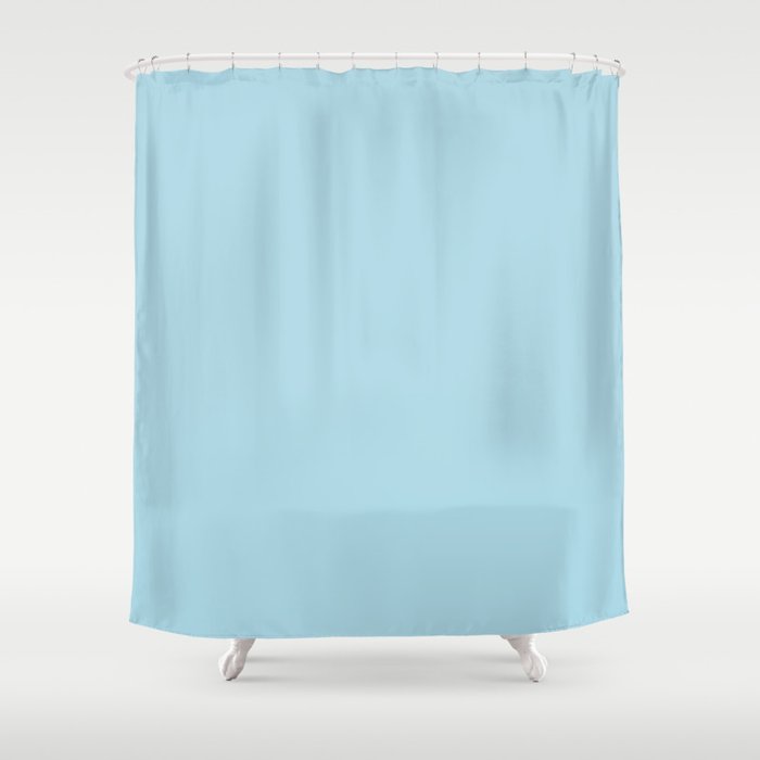 Light Blue #ADD8E6 Shower Curtain