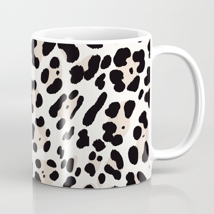 Snow Leopard Faux Coffee Mug