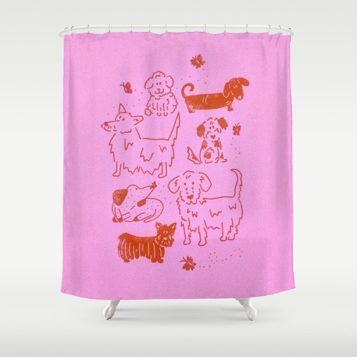 Dog Park Shower Curtain