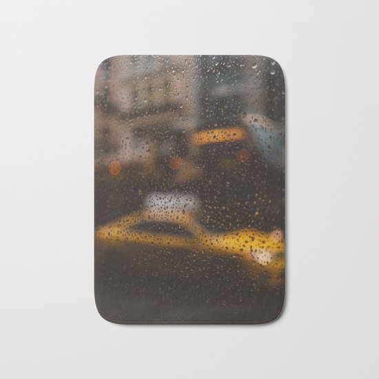 Rainy New York Bath Mat