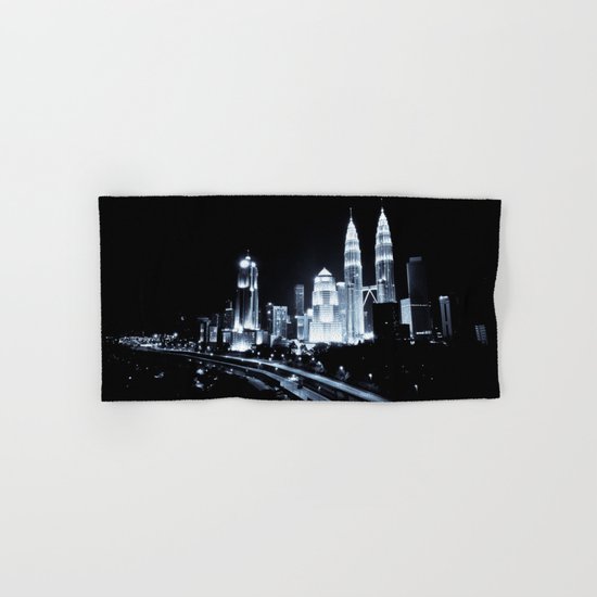 Kuala Lumpur night Hand & Bath Towel