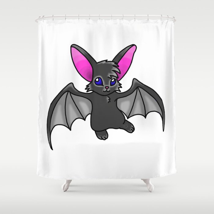 Reanna's Bat The Sequel  Shower Curtain