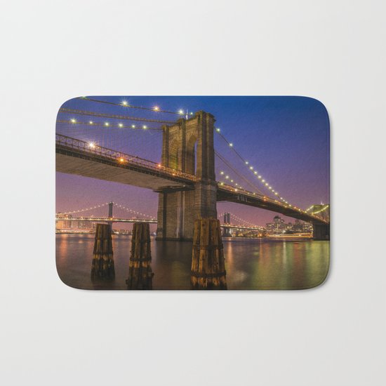 Brooklyn Nights Bath Mat