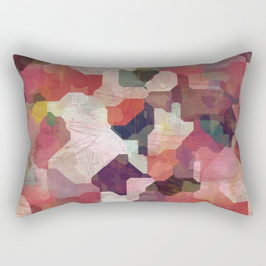 Aztec Vintage Pattern 08 Rectangular Pillow