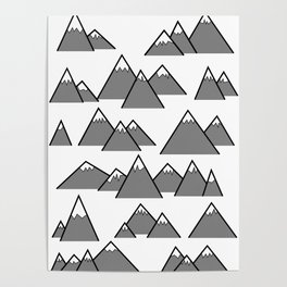 Mountain Range Poster
