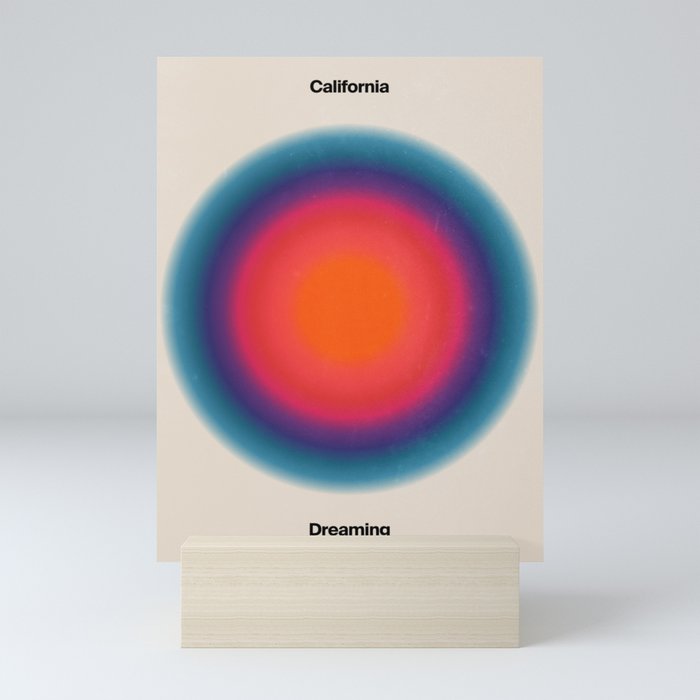 California Dreaming: Off-White Day Edition Mini Art Print