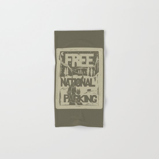 PRKNG Hand & Bath Towel
