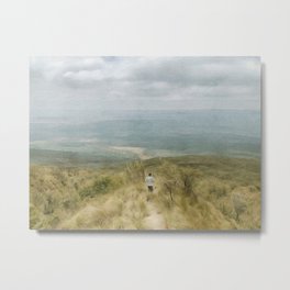 Walking in the Great Rift Valley Metal Print