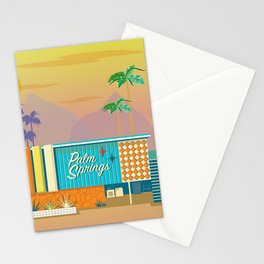 Palm Springs Apartment Stationery Card