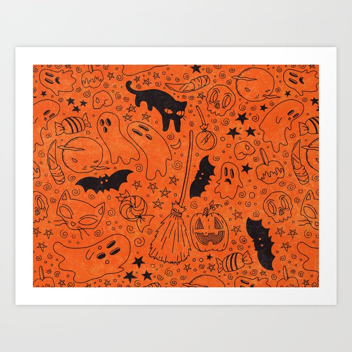 Halloween Party Art Print