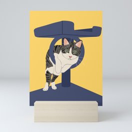 Pete the Cat Mini Art Print
