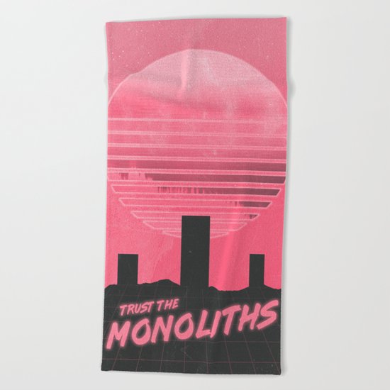 Monolithic Trust Beach Towel