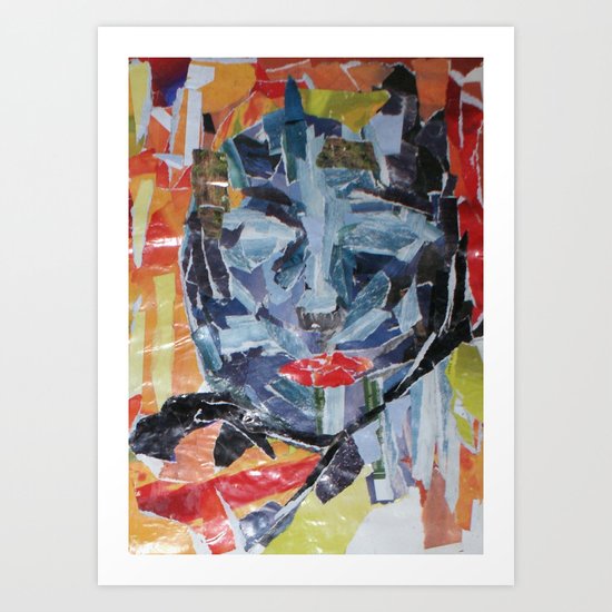 ORANGE JUICE :) Art Print