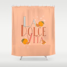 La Dolce Vita Shower Curtain