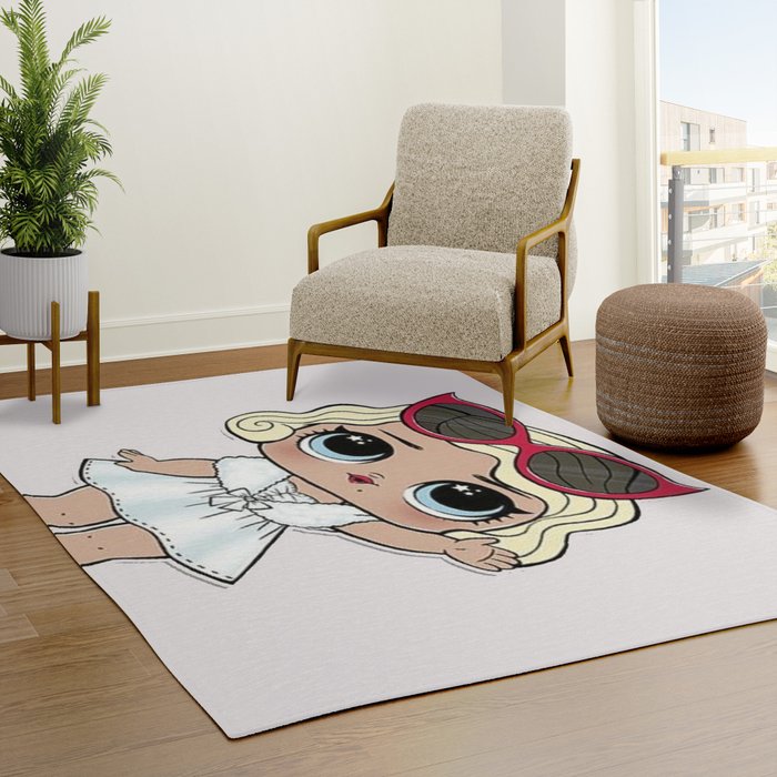 L.O.L DOLL Rug by LEESH PRODUCE Society6