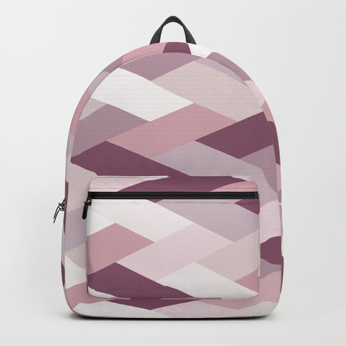 Buy Rose, Purple, Neutral Geometry IB Backpack by Design by B | Society6