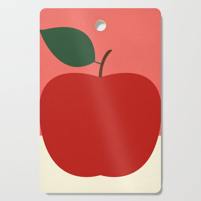 Rosi Feist Red Apple Cutting Board By Rosifeist Society6