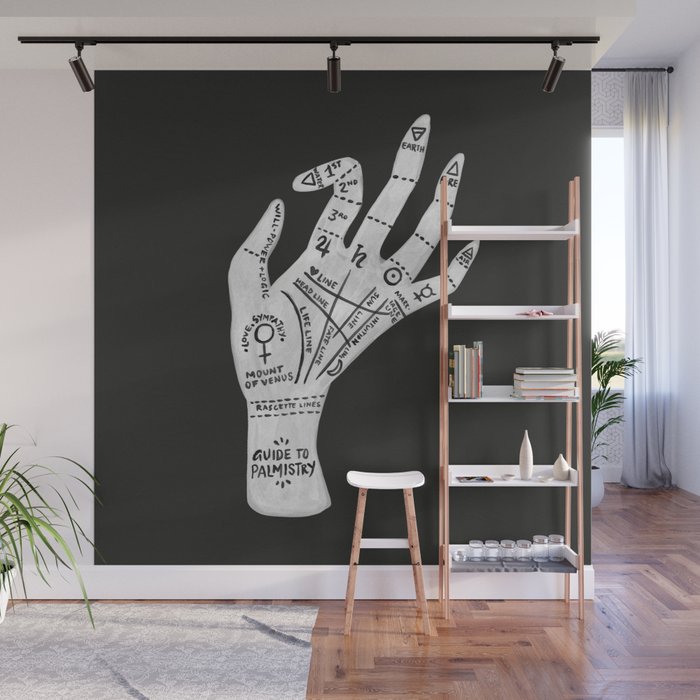 Palm Reading Wall Mural