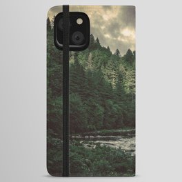 Pacific Northwest River - Nature Photography iPhone Wallet Case