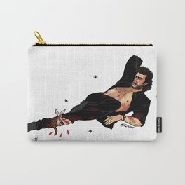Jurassic Park Pin-Ups ~ Dr. Ian Malcolm Carry-All Pouch | Illustration, Movies & TV, People, Vintage 