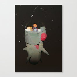 Space kiddo Canvas Print