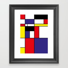 De Stijl Framed Art Print