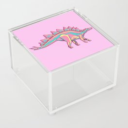 Stylised Stegosaurus Acrylic Box