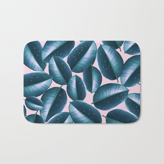 Rubber Plant Cure #society6 #decor #buyart Bath Mat