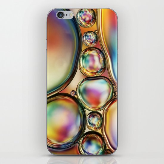 Rainbow Bubble Abstract iPhone & iPod Skin