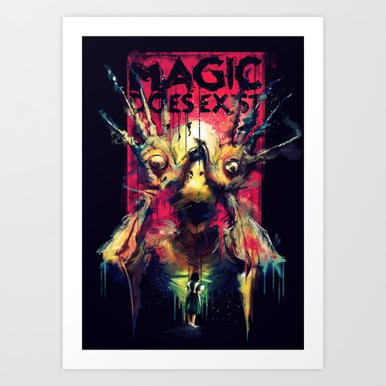 Pan's Labyrinth (Pale Man) Art Print