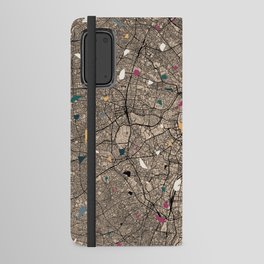 TOKYO Japan - City Map Collage Android Wallet Case
