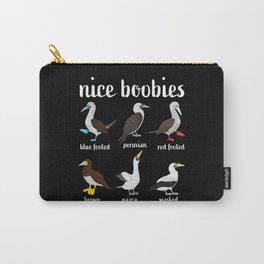 Booby Bird Nice Boobies Christmas Gift Carry-All Pouch