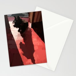 Groovy shadow Stationery Cards