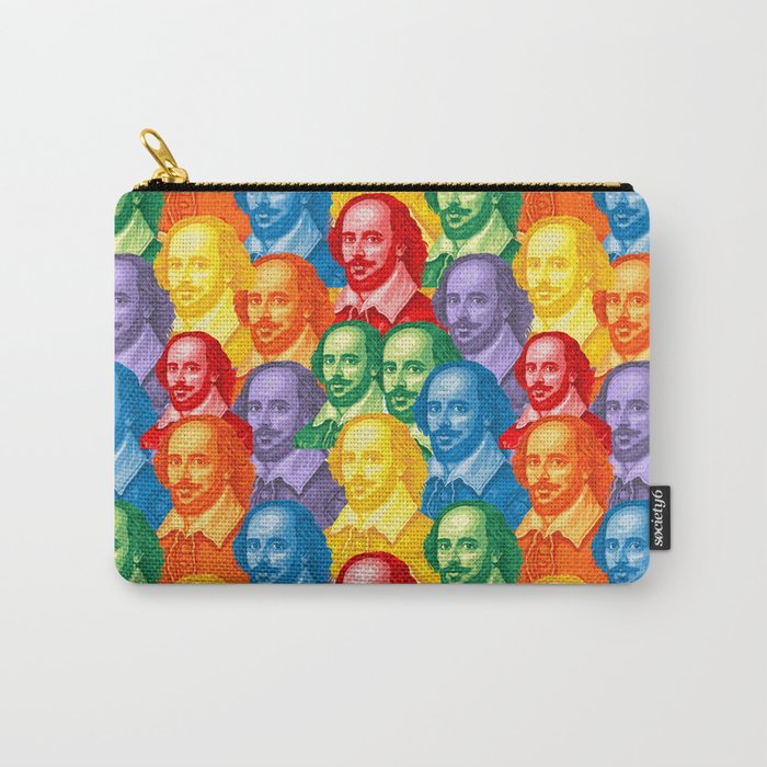 Rainbow Shakespeare Carry-All Pouch