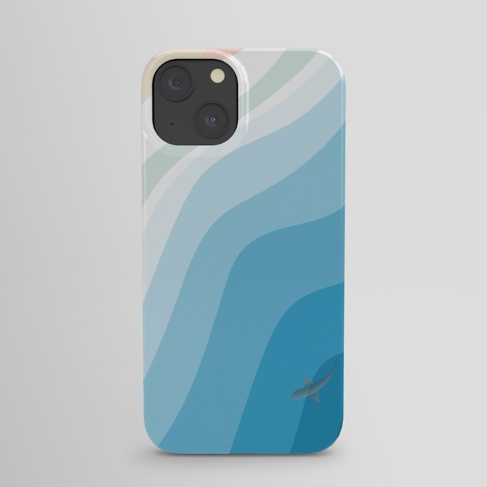 Shark Beach  iPhone Case