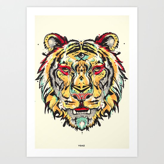 tigre Art Print