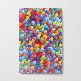 Balloons Metal Print