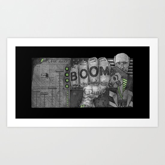 Tomb of Boom Art Print