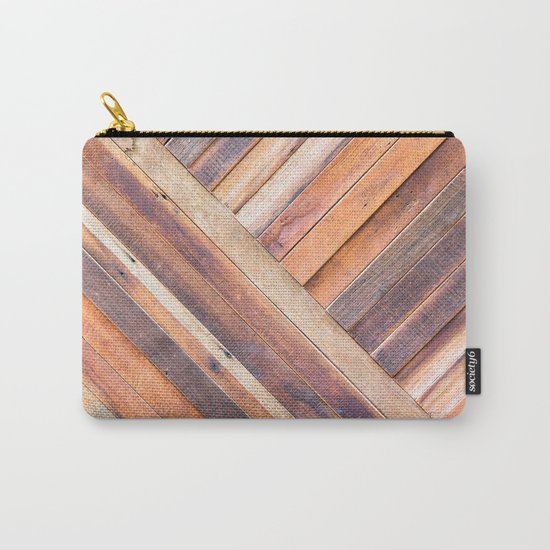 Old Wood Carry-All Pouch