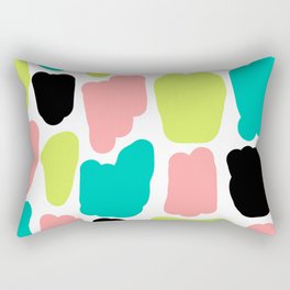 Colorful Illusion Rectangular Pillow