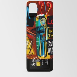 All lost in the supermarket Street art Graffiti Android Card Case