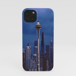 Cloudy Seattle iPhone Case