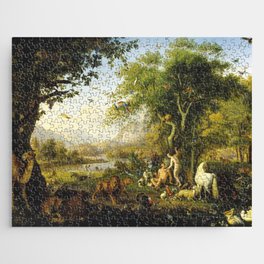 Adam and Eve in the Garden of Eden | Wenzel Peter Jigsaw Puzzle