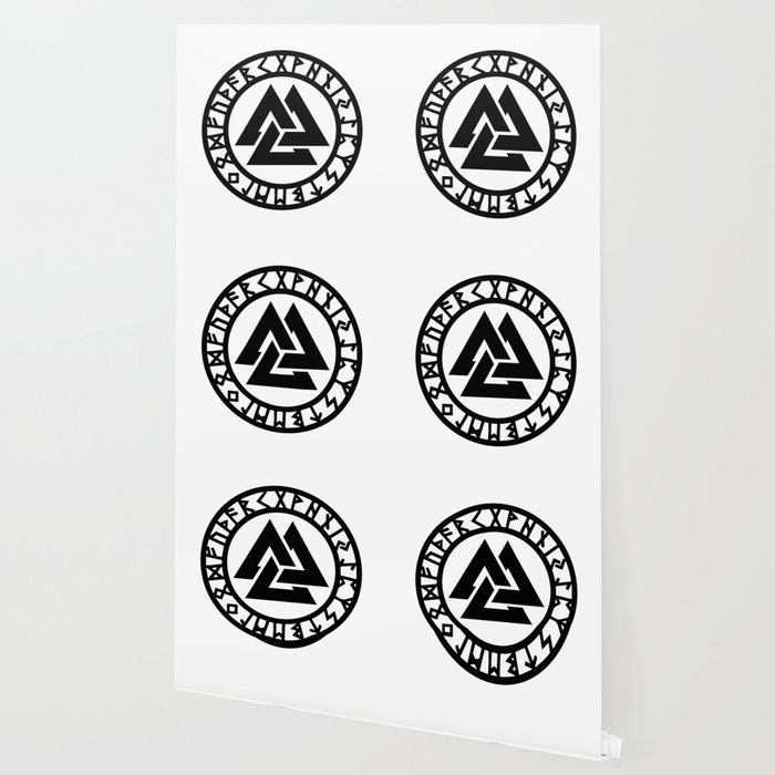 Valknut Wallpaper By Fosterchild Society6