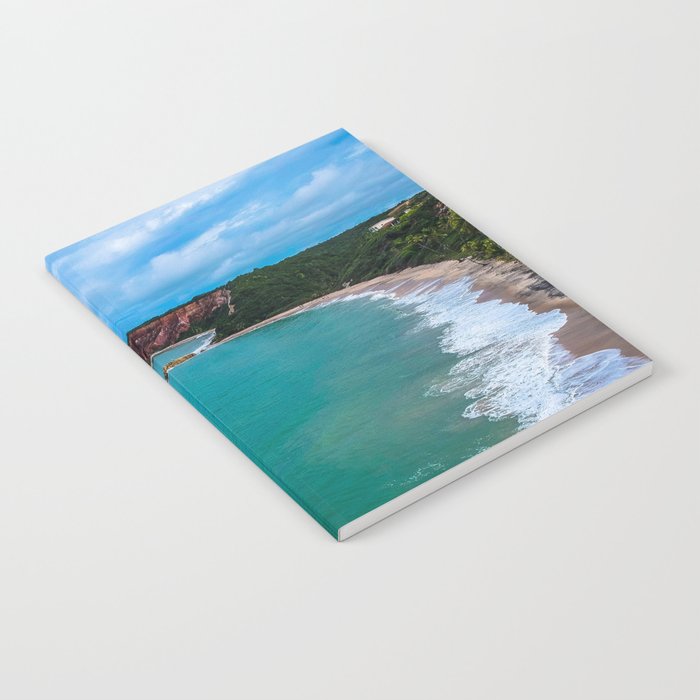 Brazil Photography - Beautiful Beach With Turquoise Water Notebook